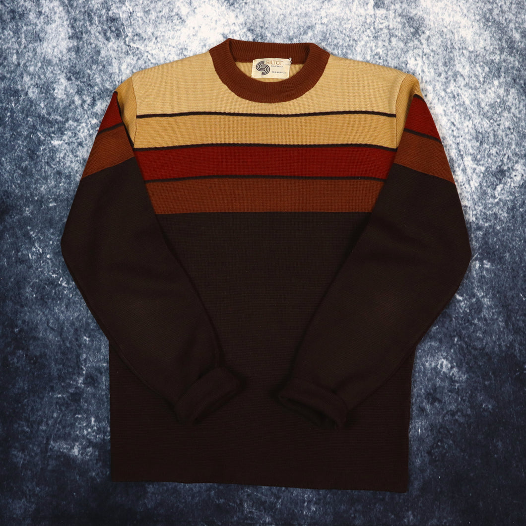 Vintage Brown Silton Jumper | XS