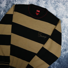 Load image into Gallery viewer, Vintage Brown Striped Firetrap Jumper
