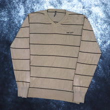 Load image into Gallery viewer, Vintage Brown Teddy Smith Stripy Jumper | Medium
