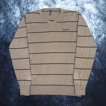 Load image into Gallery viewer, Vintage Brown Teddy Smith Stripy Jumper | Medium

