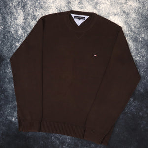 Vintage Brown Tommy Hilfiger Jumper | XL