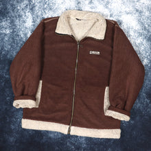 Load image into Gallery viewer, Vintage Brown &amp; Beige Royal Harbour Fleece Jacket | Small

