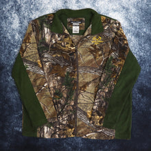 Load image into Gallery viewer, Vintage Brown &amp; Green Realtree Fleece Jacket | XL
