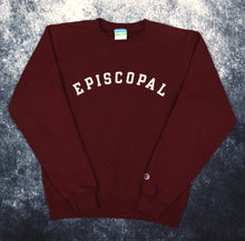 Load image into Gallery viewer, Vintage Burgundy Episcopal Champion Sweatshirt | XS
