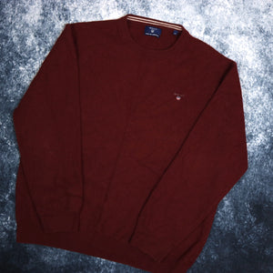 Vintage Burgundy Gant Jumper