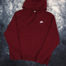 Load image into Gallery viewer, Vintage Burgundy Nike Hoodie | Large
