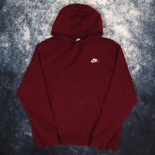 Load image into Gallery viewer, Vintage Burgundy Nike Hoodie | Large
