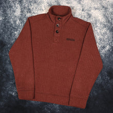 Load image into Gallery viewer, Vintage Burgundy Regatta Buttoned Neck Sweatshirt | Small
