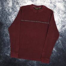 Load image into Gallery viewer, Vintage Burgundy Timberland Sweatshirt | XS
