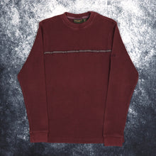 Load image into Gallery viewer, Vintage Burgundy Timberland Sweatshirt | XS
