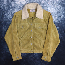 Load image into Gallery viewer, Vintage Camel Corduroy Trucker Jacket | Small
