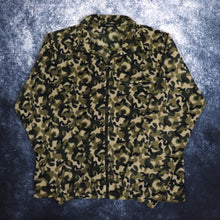 Load image into Gallery viewer, Vintage Camo Fleece Jacket | Large
