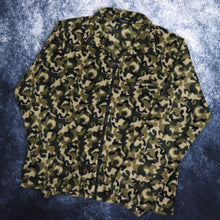 Load image into Gallery viewer, Vintage Camo Fleece Jacket | Large
