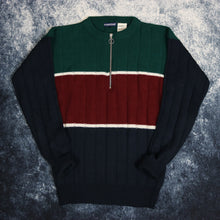 Load image into Gallery viewer, Vintage Colour Block Quarter Zip Jumper
