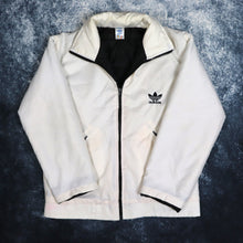 Load image into Gallery viewer, Vintage 90&#39;s Cream Adidas Trefoil Puffer Jacket | XS
