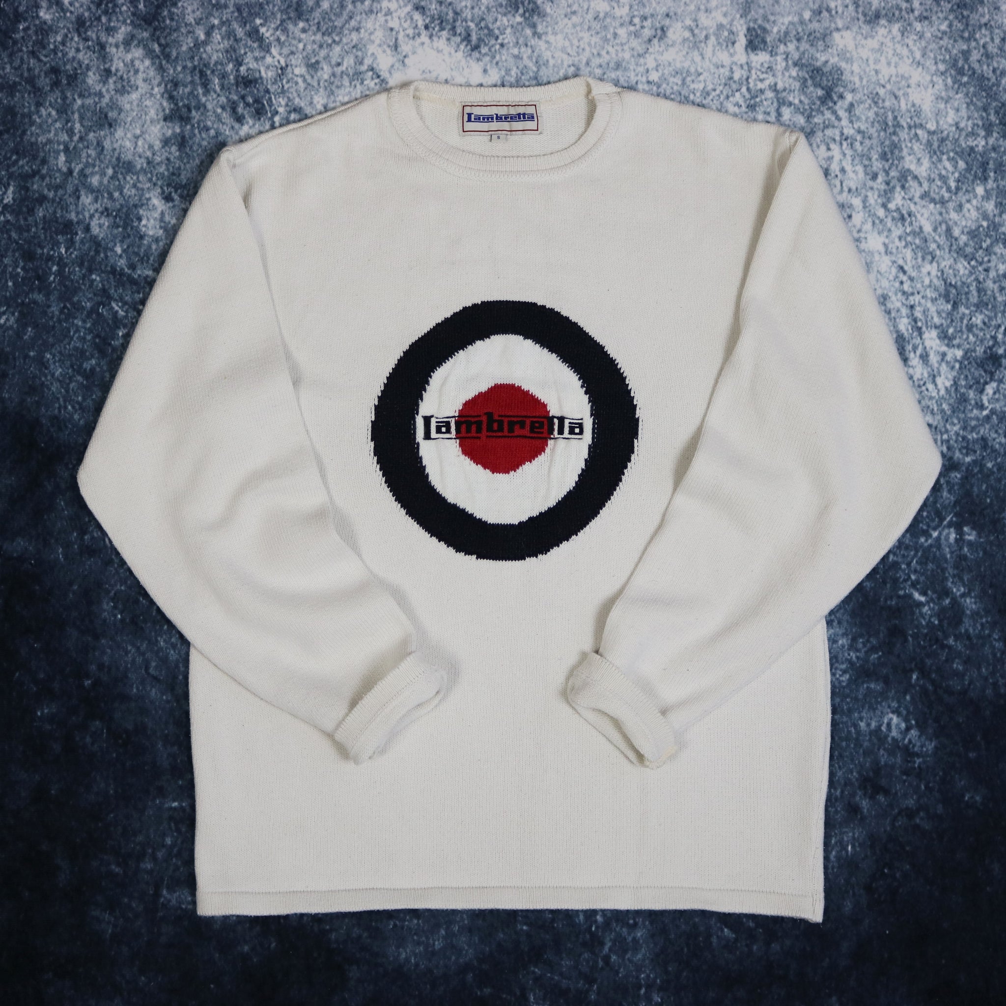Vintage 90 s Cream Lambretta Jumper XS ragkid