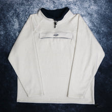 Load image into Gallery viewer, Vintage Cream Lee Cooper High Neck Fleece Sweatshirt
