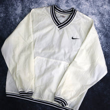 Load image into Gallery viewer, Vintage Cream Nike Windbreaker Sweatshirt
