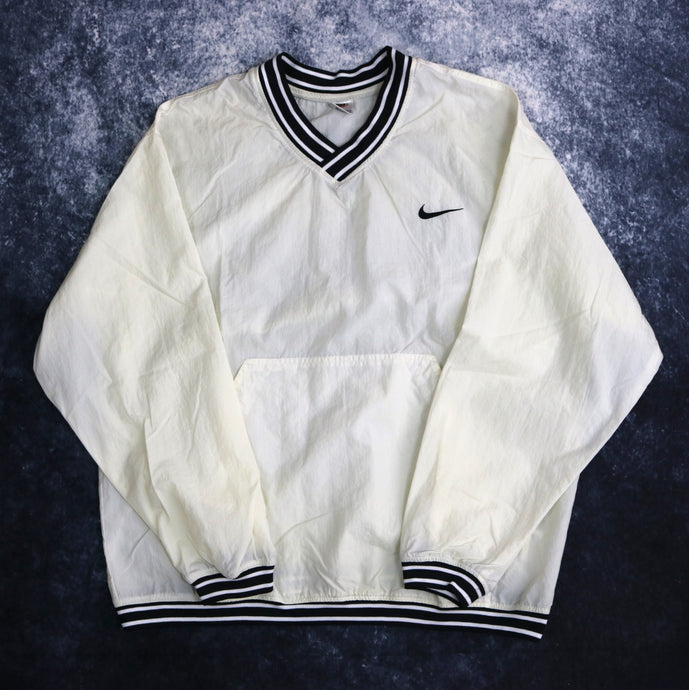 Vintage Cream Nike Windbreaker Sweatshirt