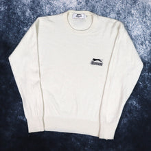 Load image into Gallery viewer, Vintage Cream Slazenger Jumper | XS
