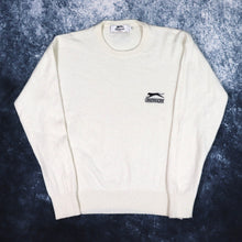 Load image into Gallery viewer, Vintage Cream Slazenger Jumper | XS
