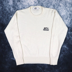 Vintage Cream Slazenger Jumper | XS