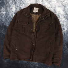 Load image into Gallery viewer, Vintage Dark Brown Lee Cooper Fleece Lined Jacket | Medium
