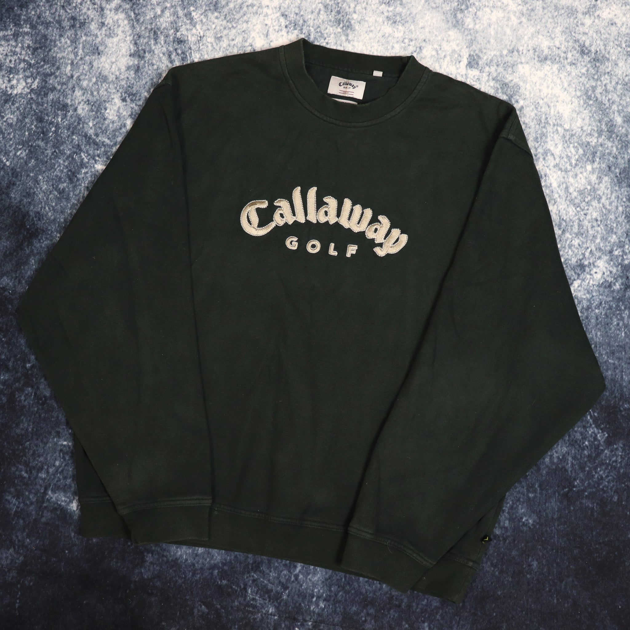 Vintage Dark Forest Green Callaway Golf Sweatshirt XL ragkid