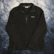 Load image into Gallery viewer, Vintage Dark Grey Craghoppers 1/4 Zip Sherpa Fleece Sweatshirt
