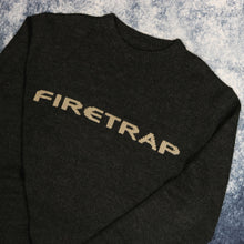 Load image into Gallery viewer, Vintage Dark Grey Firetrap Jumper
