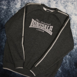 Vintage Dark Grey Lonsdale Sweatshirt