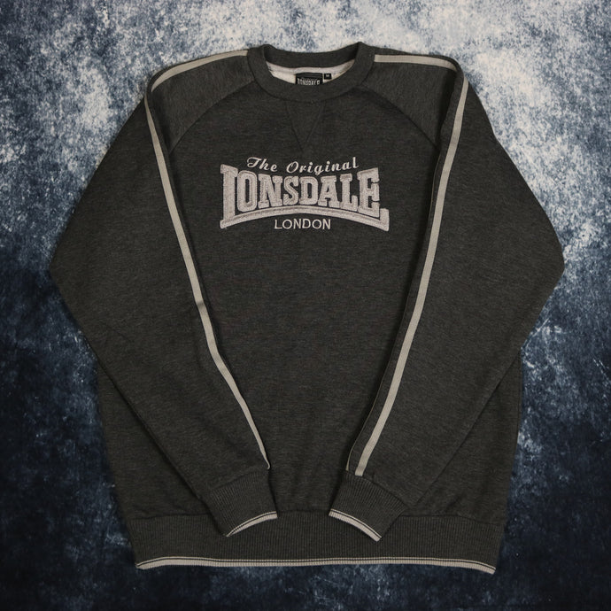 Vintage Dark Grey Lonsdale Sweatshirt