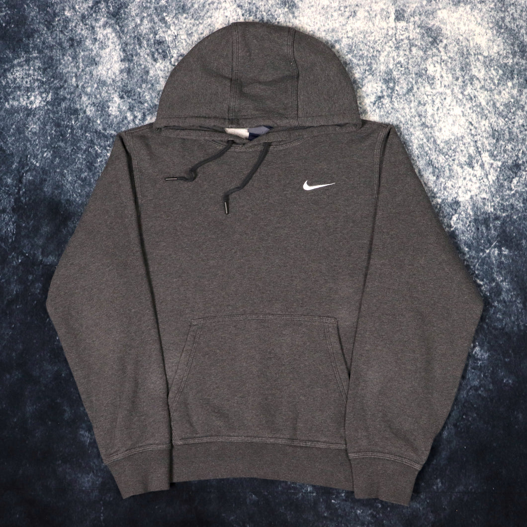 Vintage Dark Grey Nike Hoodie | XS