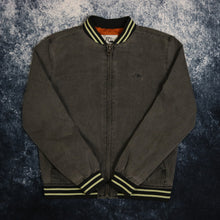 Load image into Gallery viewer, Vintage Dark Grey Quiksilver Bomber Jacket
