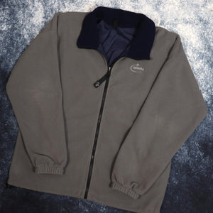 Vintage Dark Grey Scouts Fleece Jacket | XL