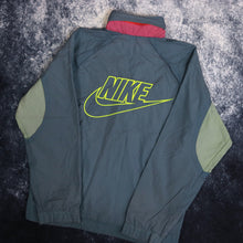 Load image into Gallery viewer, Vintage Dark Teal Nike Windbreaker Jacket
