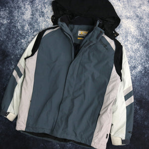 Vintage Dark Teal O'Neill Launch Series Snowboarding Jacket | XS