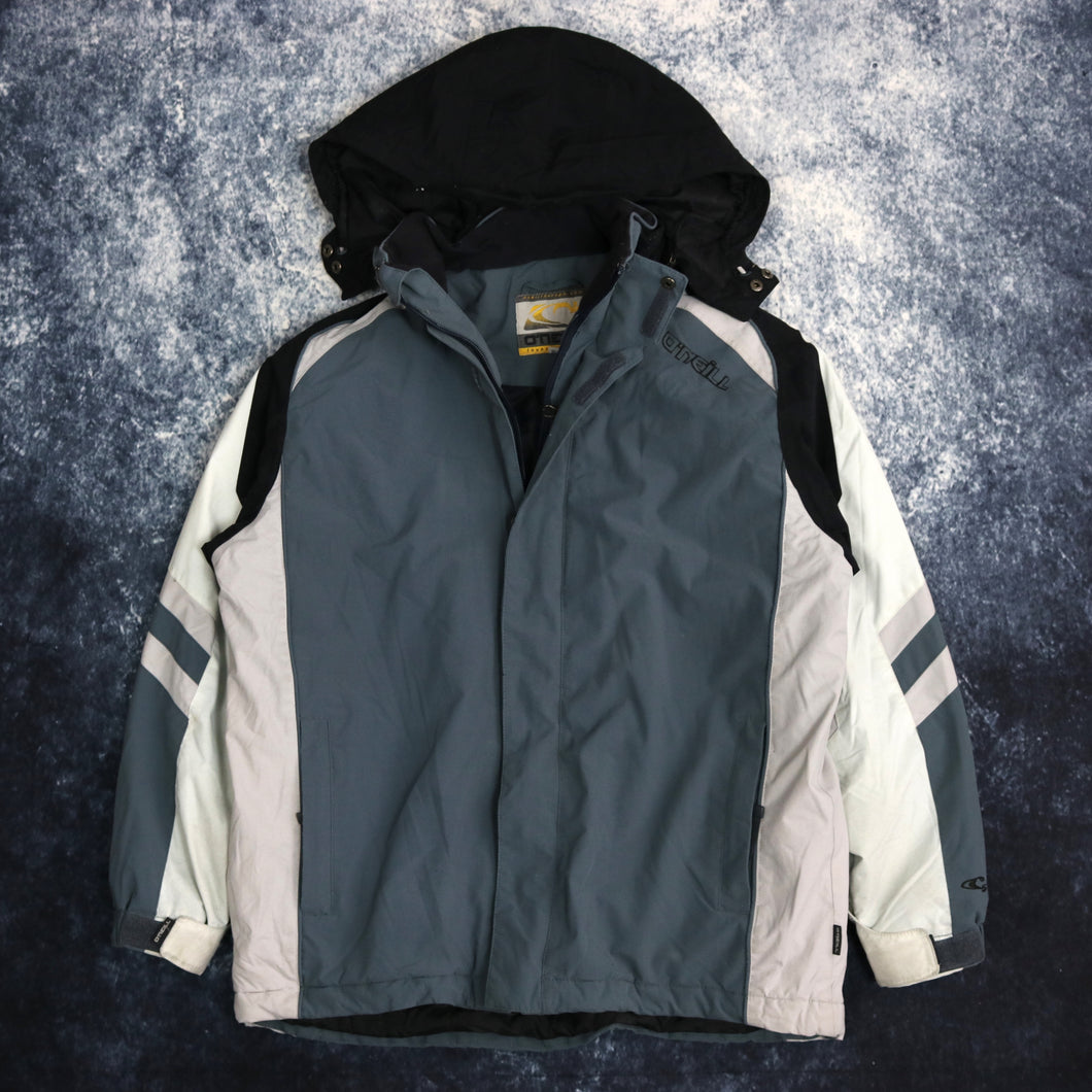 Vintage Dark Teal O'Neill Launch Series Snowboarding Jacket | XS