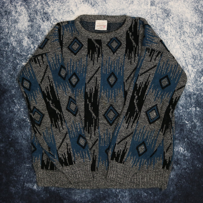 Vintage Diamond Grandad Jumper