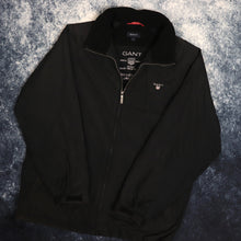 Load image into Gallery viewer, Vintage Faded Black Fleece Lined Gant Jacket | Large
