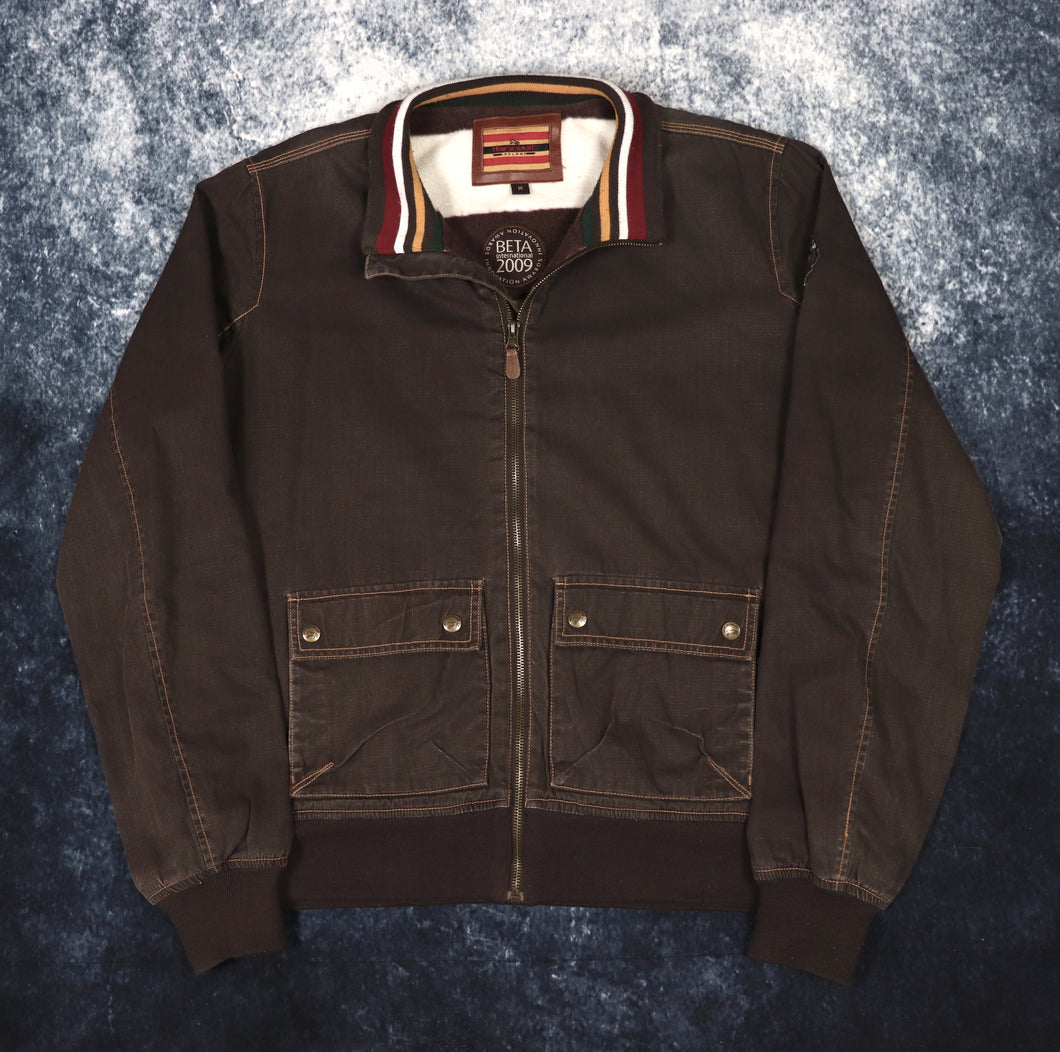 Vintage Faded Brown Horseware Ireland Work Jacket | Medium