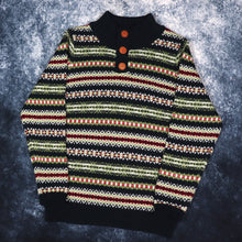 Load image into Gallery viewer, Vintage Fair Isle Grandad Jumper | Large
