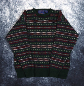 Vintage Fair Isle Grandad Jumper | Medium