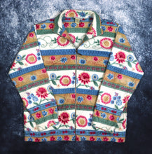 Load image into Gallery viewer, Vintage Floral Fleece Jacket | Small
