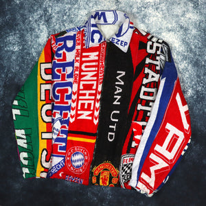 Vintage Football Scarf Jacket | XL