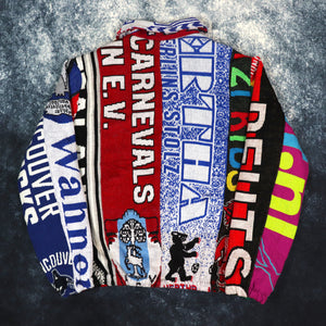 Vintage Football Scarf Jacket | XL