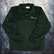 Load image into Gallery viewer, Vintage Forest Green 1/4 Zip Fleece
