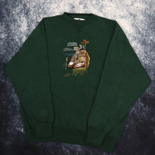 Load image into Gallery viewer, Vintage 90s Forest Green Golf Sweatshirt | XL
