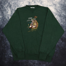 Load image into Gallery viewer, Vintage 90s Forest Green Golf Sweatshirt | XL
