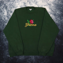 Load image into Gallery viewer, Vintage 90s Forest Green Grandma Sweatshirt | XL
